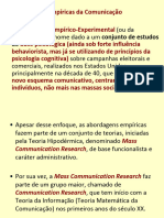 Abordagens Empíricas Da Comunicação