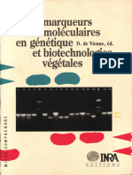 Extrait Les Marqueurs Moleculaires en Genetique Et