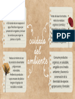 Mapa Mental Lluvia de Ideas Minimalista Beige