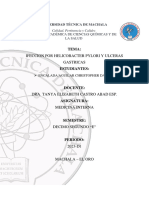 PDF Infeccion Por Helicobacter Pylori y Ulcera Peptica