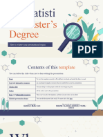 Biostatistics Masters Degree