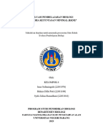 Evaluasi Pembelajaran Biologi-1