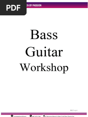 Bass Guitar Workshop