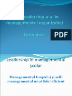 RLMO M 1 Managementul Timpului Selfmanagement