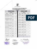 Day Batches Mid Term Examination Routine Fall 2023