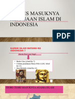 Masuknya Kerajaan Islam Di Indonesia