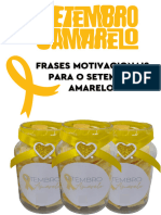 Frases Motivacionais - Setembro Amarelo