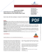 Adipose Derived Stromal Cell (ADSC) Injections For Pain Management of Osteoarthritis in The Human Knee Joint