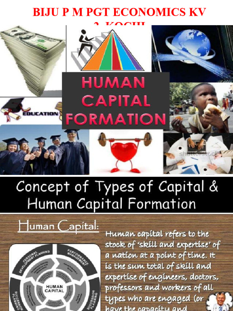 Challenges in Human Capital Formation India | PDF