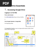 Google Drive Instructions