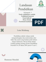 Landasan Pendidikan