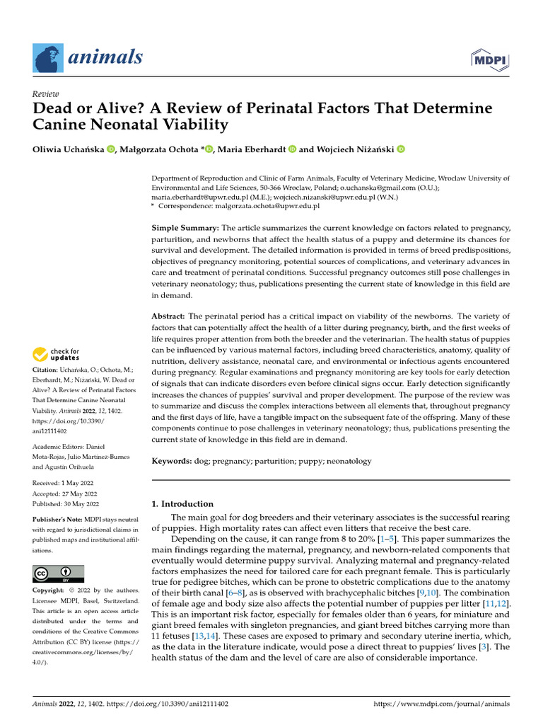 Animals 12 01402 PDF Gestational Diabetes Pregnancy