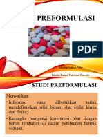 Studi Preformulasi