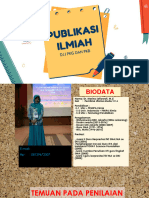 Materi Publikasi Ilmiah - Marina BDK Jakarta