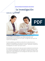 2 Investigacion Descriptiva (Question PRO)