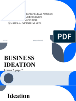 TLE Q1-Lesson 2. Business Ideation