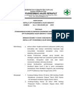 8.4.1.1 SK Standarisasi Kode Klasifikasi Diagnosis Dan Terminologi Yang Digunakan