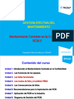 UNIDAD 3 y 4 Las Fallas de La Funcion y Los Modos de Falla