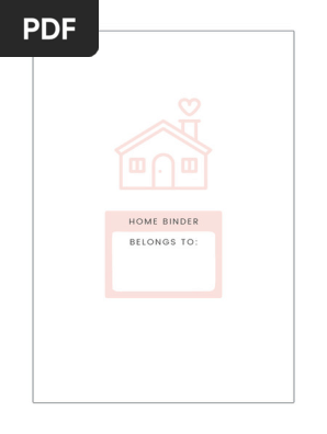 _Home Organizing Kit  Size A4