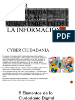Cyber Ciudadanía y Acceso Al Conocimiento de La INFORMACIÓN
