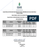 RESULTADO PRELIMINAR PORTARIA 02 2023 Eunice