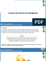 Presentacion Estructura Del Articulo de Investigacion