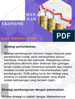 Strategi Pertumbuhan & Pembangunan Ekonomi