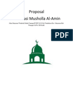 Proposal Musholla Al-Amin