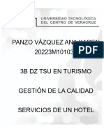 Panzo Vazquez - Servicios de Hotel
