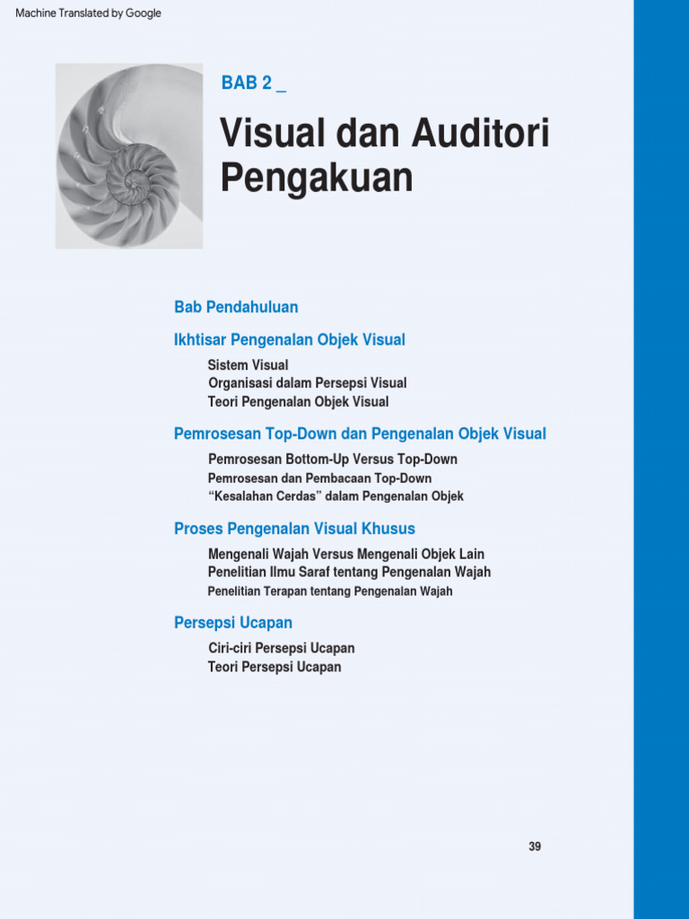 Teori Pengenalan Objek Visual | PDF | Sains & Matematika | Komputer
