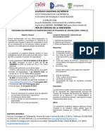 Convocatoria Propedéutico MCI 2023-2 para Ingreso en Enero 2023