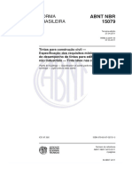 NBR 15079 de 04.2011 - Tintas para construção civil - Especificação dos requisitos mínimos de desempenho de tintas para edificações não industriais - Tinta látex nas cores claras