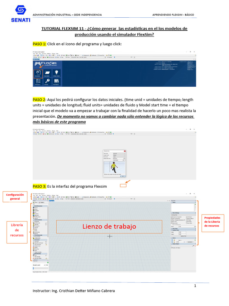 Tutorial Básico de FlexSim 11 | PDF