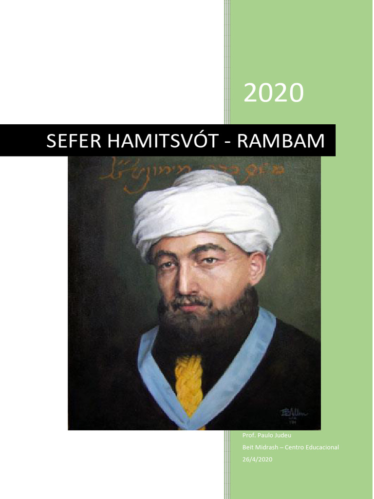 Introdução ao Yad Hachazaka do Rambam | PDF | Maimônides | Torá