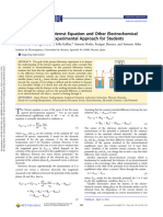 Understanding The Nernst Equation and Other Electrochemical Concepts