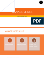 2 Manage Slides