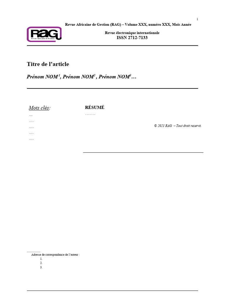 Rag Template | PDF