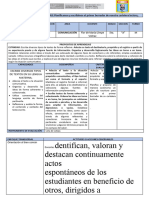 SESION 28 - 11-10-2023planificamos y Escribimos El Primer Borrador de La Cartelera