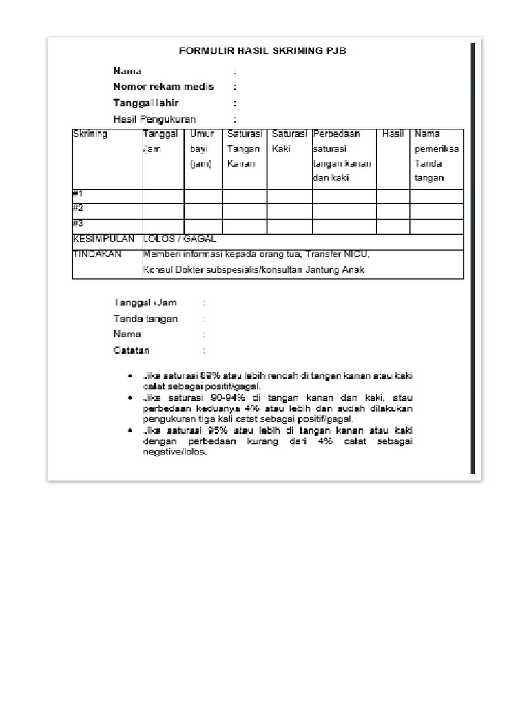 Form PJB | PDF