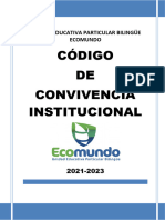 Codigo de Convivencia 2023 2027