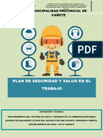 Plan de Seguridad y Salud en El Trabajo