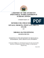 A Report of The Students Industrial Work
