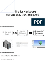 5.3. Guideline For Navisworks Manage (4D Simulation)