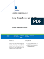 Modul Data Warehouse Olap (P9)