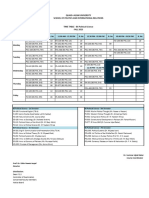 BS POL Time Table Class Number-2