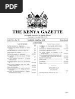 Ke Government Gazette Dated 2013-05-10 No 70