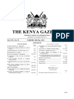 Ke Government Gazette Dated 2013-05-10 No 70