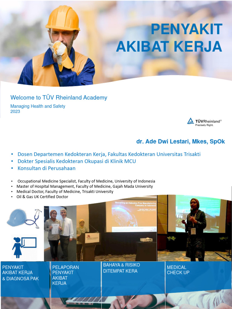 Penyakit Akibat Kerja | PDF