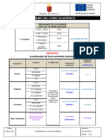 PG03 - 01 - D01 Calendario Del Curso Académico