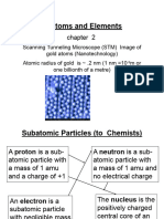 Atoms and Elements